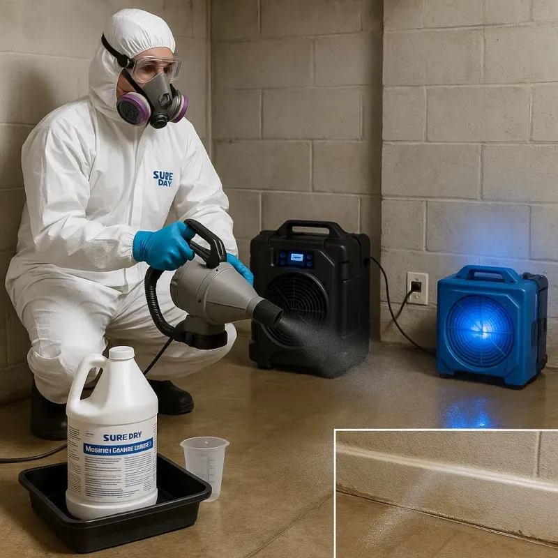 Sanitization and Odor Removal process in Sweetwater, TX