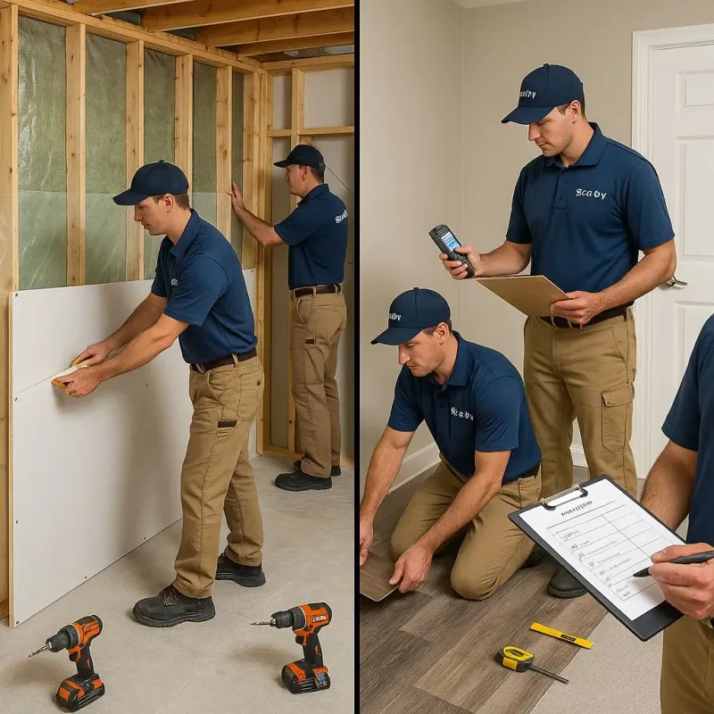 Repairs and Reconstruction process in Sweetwater, TX