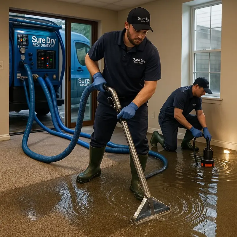 Water Extraction and Removal process in Sweetwater, TX